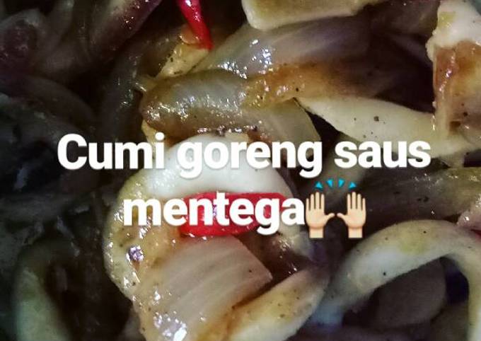 Bagaimana Menyiapkan Cumi Goreng Saus Mentega yang Bikin Ngiler