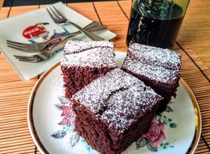 Rumos cola kocka recept fotója
