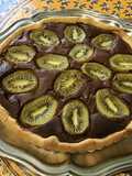Tarte kiwis Nutella
