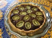 Une photo de tarte kiwi