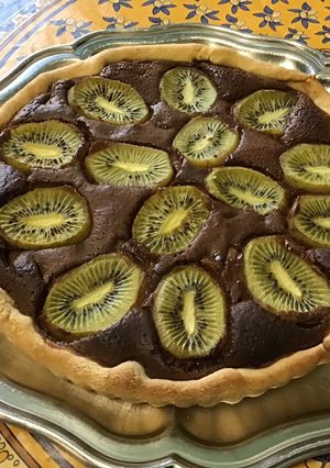 Une photo de Tarte kiwis Nutella