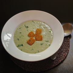 Garlic Soup in Italian style A picture of Garlic Soup in Italian style.