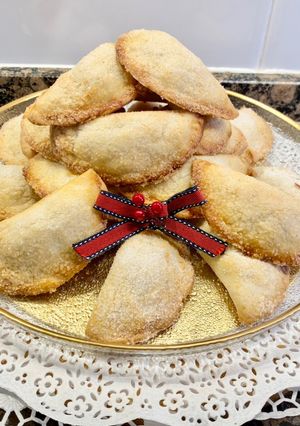 Una foto de Empanadillas de anís rellenas con dulce de Boniato