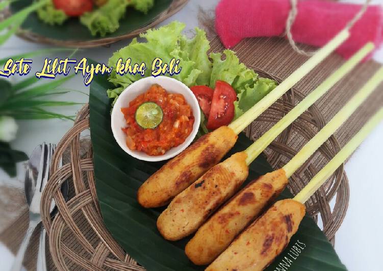 Cara Membuat Sate Lilit Ayam khas Bali Untuk Pemula!