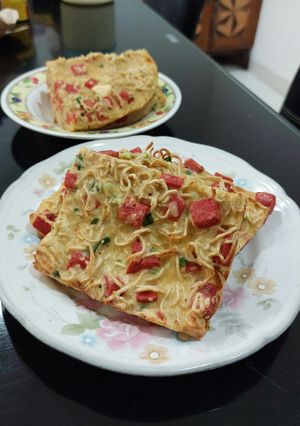 Foto resep Anabolic Bakwan Mie|High protein, low calorie