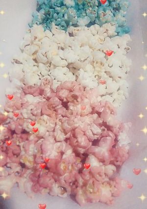 صورة لوصفة فشار بالالوان للاطفال 😍