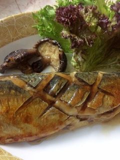 รูปของ ปลาซาบะย่างซีอิ๊ว