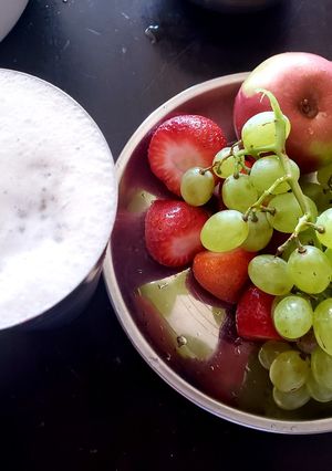 A picture of Chia seeds lassi.