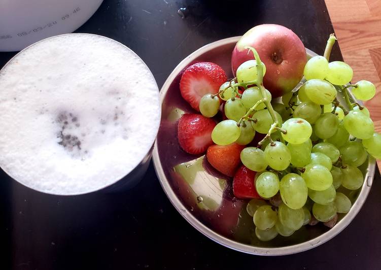 Chia seeds lassi