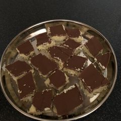 Chocolate barfi A picture of Chocolate barfi.