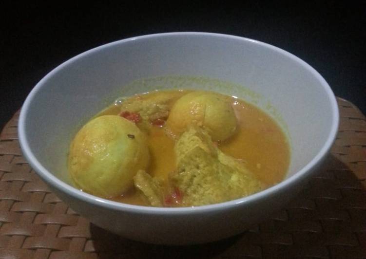 Resep Gulai Tahu Telur yang Lezat