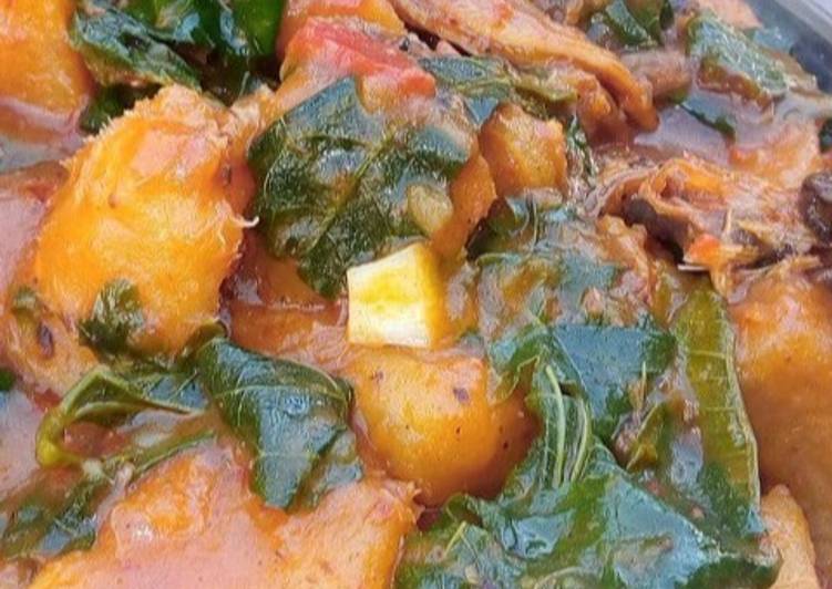 Simple Way to Make Speedy Yam porridge