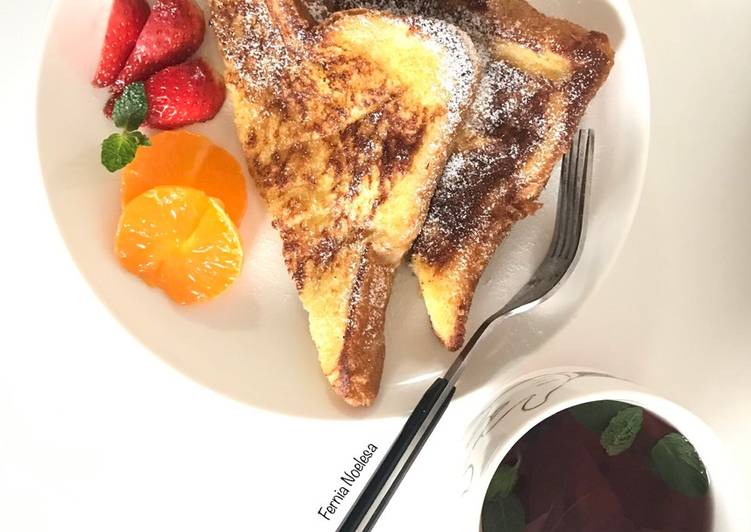 Bagaimana Menyiapkan Super Easy French Toast yang Lezat Sekali