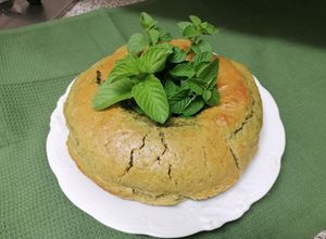 Foto di Torta con Menta Fresca