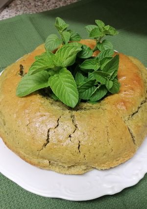 Foto di Torta con Menta Fresca