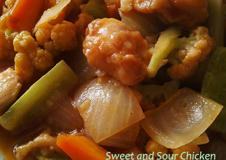 Cara Gampang Membuat Sweet and Sour Chicken yang Enak