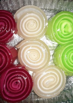 عکسی از دستور ژله رولی