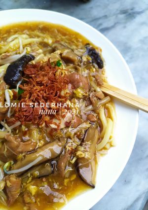 Foto resep LOMIE sederhana dan halal