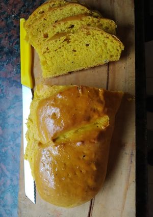 Una foto de Pan de calabaza con semillas de sésamo