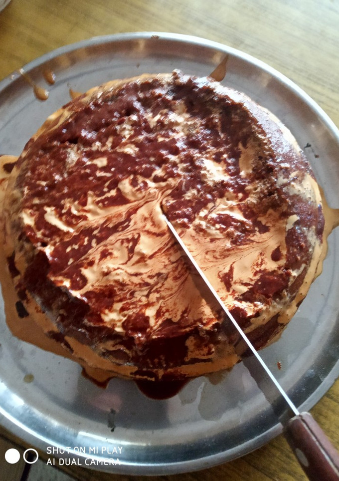 டல்கோனா கேக் (Dalgona cake recipe in tamil) செய்முறை முக்கிய புகைப்படம்