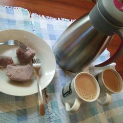 A picture of Boiled Nduma.