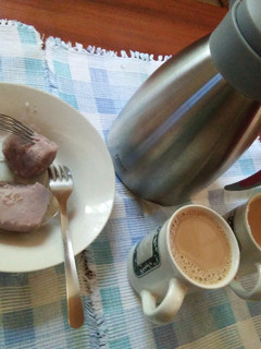 A picture of Boiled Nduma.