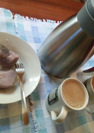 A picture of Boiled Nduma.