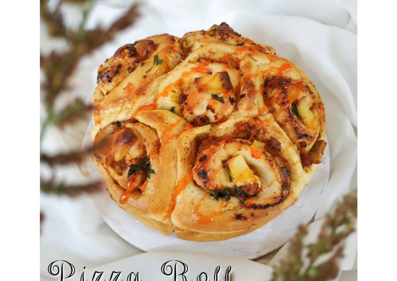 Pizza Roll (Eggless)