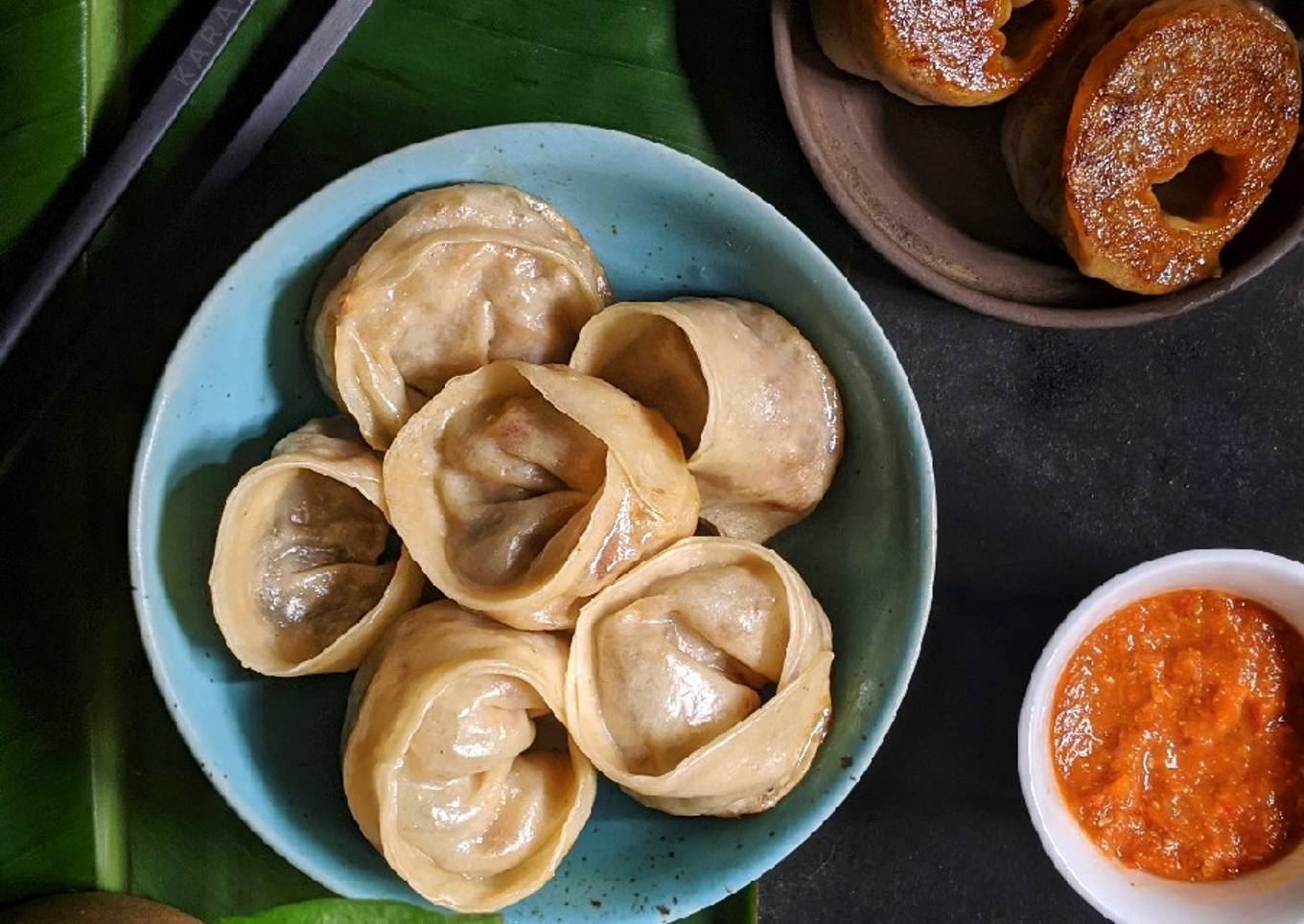 Veg Pan Fried Momos