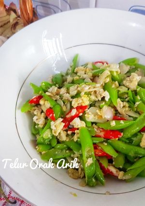 Foto resep Buncis Telur Orak Arik