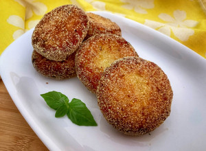 Foto di Polpette di patate e porro senza glutine