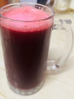 صورة لوصفة عصير الشمندر