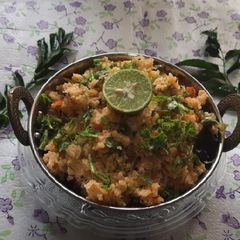 A picture of Bhagar upma.