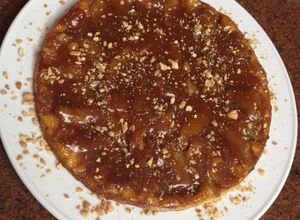 صورة لوصفة تارت التفاح بالكراميل