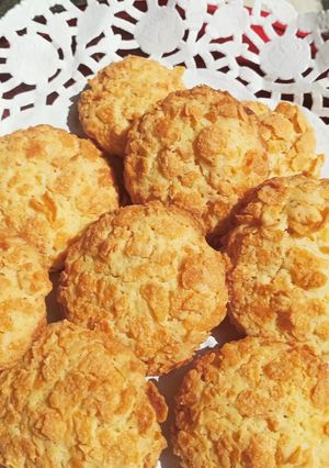 Foto resep Corn flakes cookies