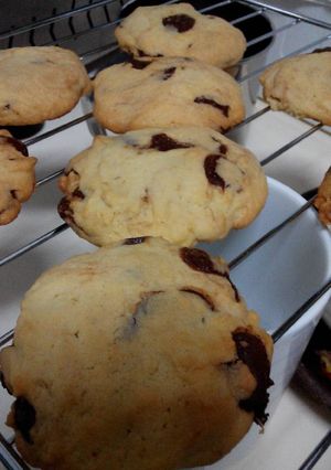 Foto resep chocolate chip cookies
