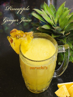 A picture of Pineapple Ginger Juice.