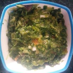 Green chilli chutney A picture of Green chilli chutney.