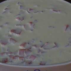 Rummy Sponge N Fruits in Lemon cream রেসিপির প্রধান ছবি