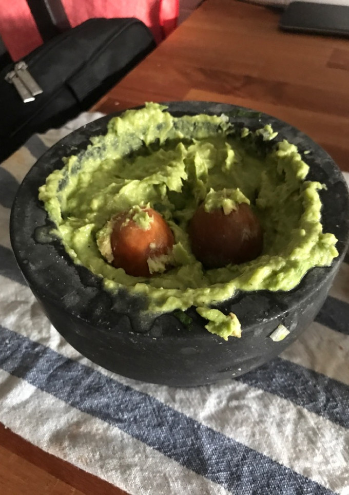Una foto de Guacamole