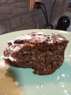Una foto de Brownie sin azúcar y sin harina 😋