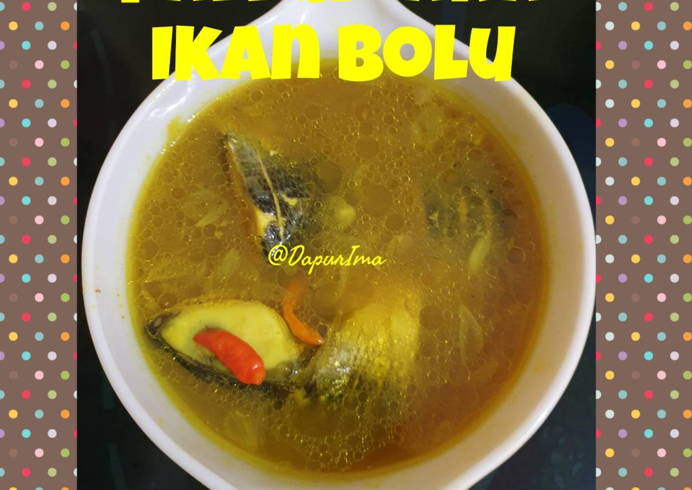 Pallumara Ikan Bolu (Bandeng)