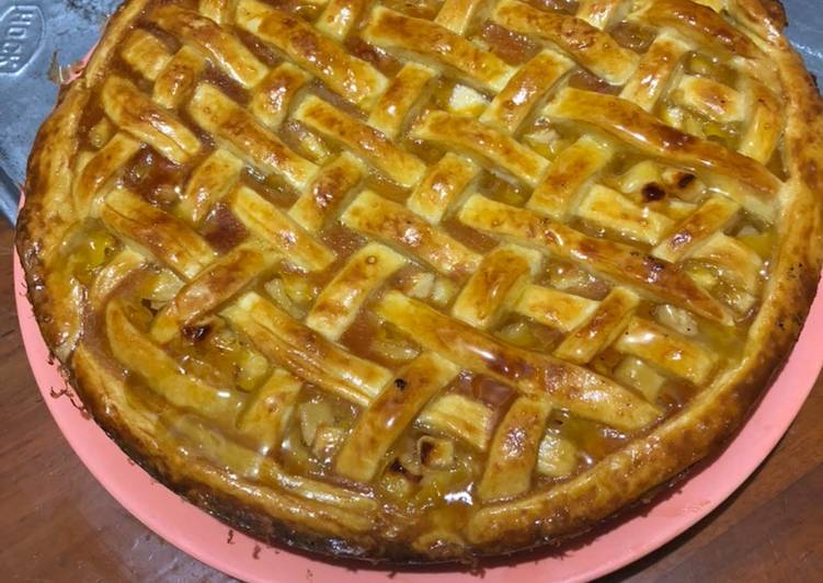Bagaimana Menyiapkan Apple Pie first try alakadarnya yang Lezat Sekali