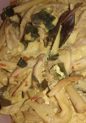 Foto resep Pepes Jamur Tiram Bumbu Kuning