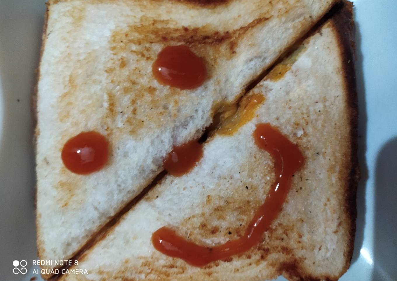 Spicy veg sandwich