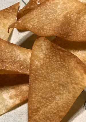 รูปของ เกี๊ยวกรอบ (airfryer) สหายคู่ใจที่ขาดไม่ได้ของเย็นตาโฟรสเด็ด