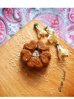 عکسی از دستور حلوا یخچالی (آرد نخودچی + ارده)