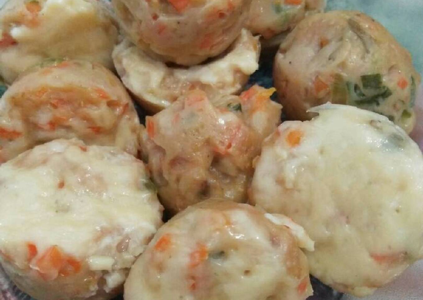 Somay ayam keju (mirip di warung tongas probolinggo) - resep kuliner nusantara