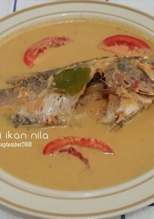 Foto resep Gulai ikan nila