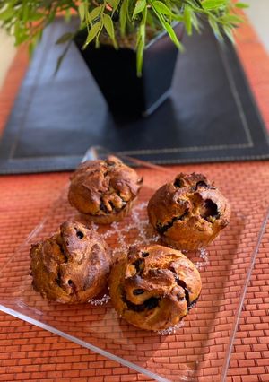 Una foto de Muffin de arándano hiper proteico 💪